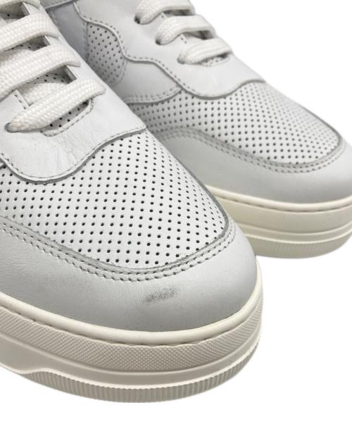 VOILE BLANCHE（ボイルブランシェ）VOILE BLANCHE (ボイルブランシェ) ローカットスニーカー ホワイト サイズ:39の古着・服飾アイテム