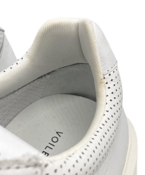 VOILE BLANCHE（ボイルブランシェ）VOILE BLANCHE (ボイルブランシェ) ローカットスニーカー ホワイト サイズ:39の古着・服飾アイテム