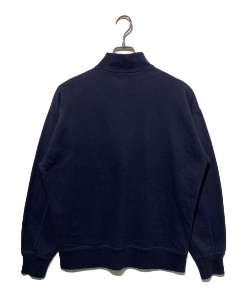 YLEVE（イレーヴ）YLEVE (イレーヴ) ハーフジップスウェット ネイビー サイズ:Freeの古着・服飾アイテム