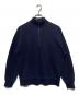 YLEVE（イレーヴ）の古着「ハーフジップスウェット」｜ネイビー