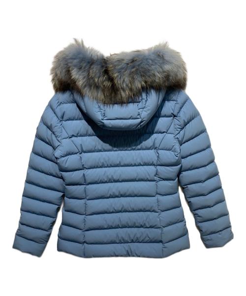 CAPE HORN（ケープホーン）CAPE HORN (ケープホーン) SALTA MURMASKY ファー付きダウンジャケット ブルー サイズ:42の古着・服飾アイテム