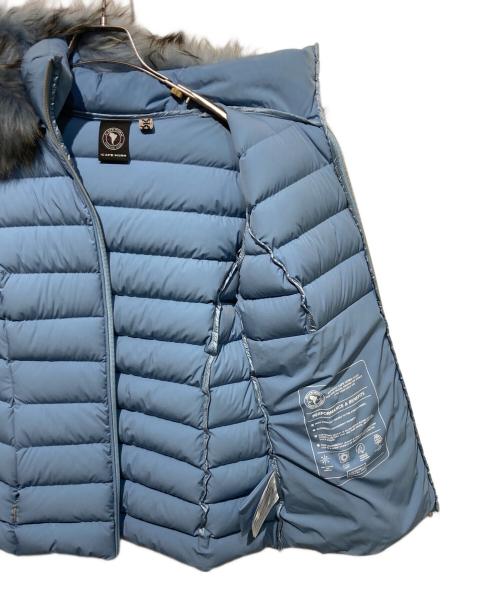 CAPE HORN（ケープホーン）CAPE HORN (ケープホーン) SALTA MURMASKY ファー付きダウンジャケット ブルー サイズ:42の古着・服飾アイテム