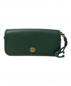 COACHコーチ）の古着「ディンキー ターンロックショルダーバッグ」｜グリーン