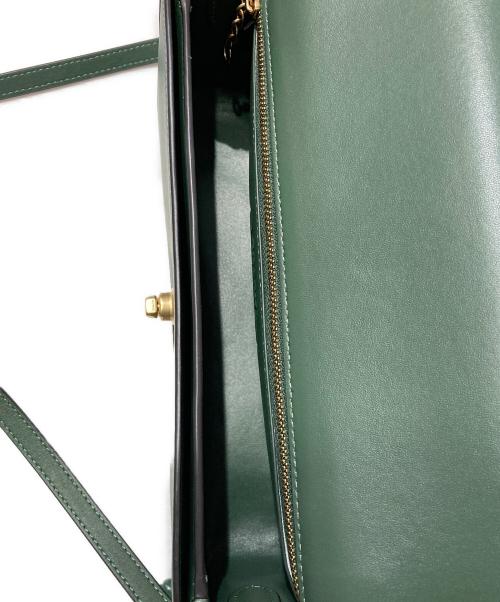 COACH（コーチ）COACH (コーチ) ディンキー ターンロックショルダーバッグ グリーンの古着・服飾アイテム