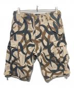 US ARMYユーエスアーミー）の古着「トライバルカモショーツ」｜ベージュ