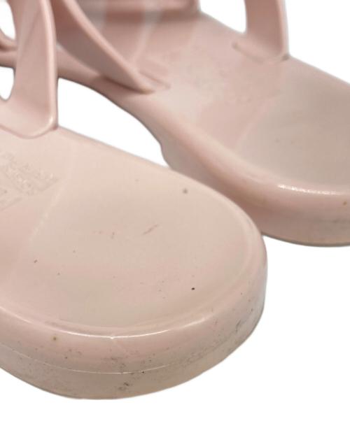 Salvatore Ferragamo（サルヴァトーレ フェラガモ）Salvatore Ferragamo (サルヴァトーレ フェラガモ) ヴァラリボンサンダル ピンク サイズ:5Cの古着・服飾アイテム