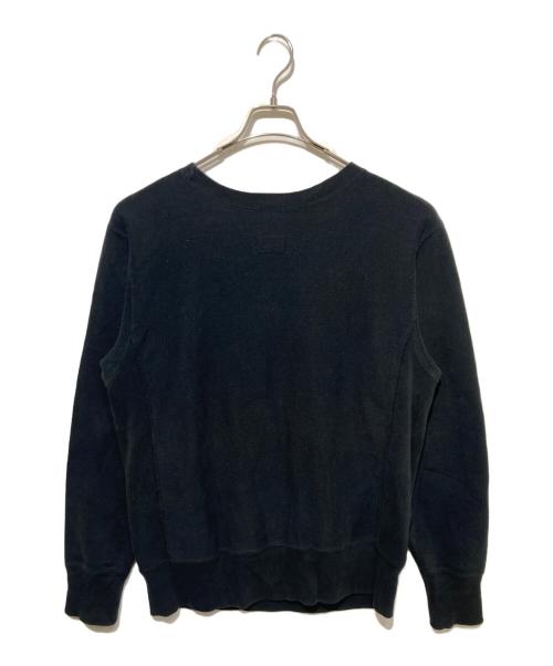Champion REVERSE WEAVE（チャンピオン リバース ウィーブ）Champion REVERSE WEAVE (チャンピオン リバース ウィーブ) stussy (ステューシー) REVERSE WEAVE ARC LOGO SWEAT ブラック サイズ:Mの古着・服飾アイテム
