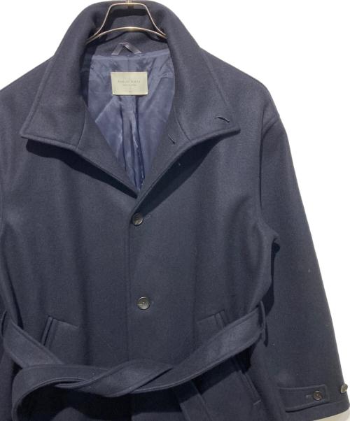 PUBLIC TOKYO（パブリックトウキョウ）PUBLIC TOKYO (パブリックトウキョウ) Super140s マルチウェイ メルトンオーバーサイズスタンドコート ネイビー サイズ:03の古着・服飾アイテム