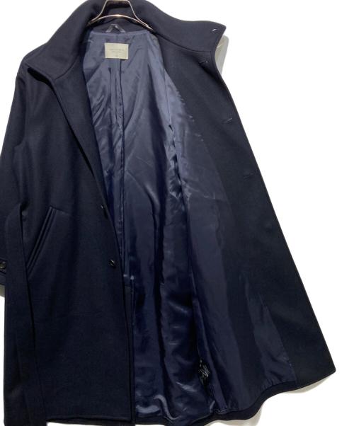 PUBLIC TOKYO（パブリックトウキョウ）PUBLIC TOKYO (パブリックトウキョウ) Super140s マルチウェイ メルトンオーバーサイズスタンドコート ネイビー サイズ:03の古着・服飾アイテム