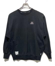 WTAPS（ダブルタップス）の古着「WUT SWEATER COTTON」｜ブラック