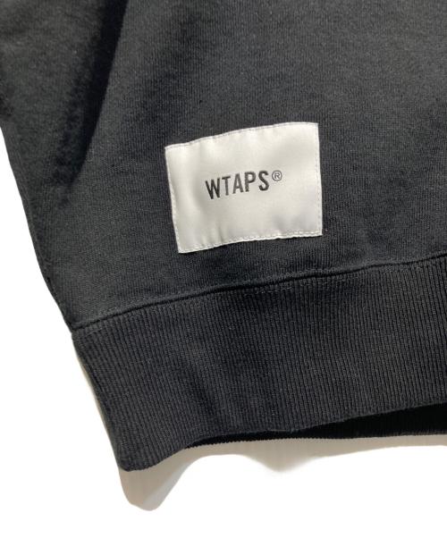 WTAPS（ダブルタップス）WTAPS (ダブルタップス) WUT SWEATER COTTON ブラック サイズ:02の古着・服飾アイテム