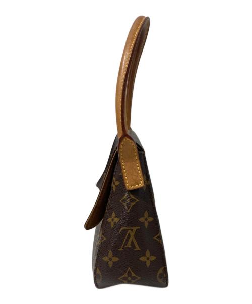 LOUIS VUITTON（ルイ ヴィトン）LOUIS VUITTON (ルイ ヴィトン) ミニルーピング ハンドバッグ ブラウンの古着・服飾アイテム