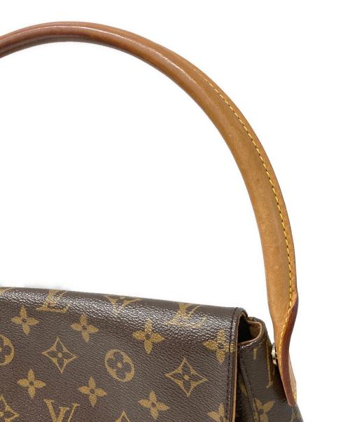 LOUIS VUITTON（ルイ ヴィトン）LOUIS VUITTON (ルイ ヴィトン) ミニルーピング ハンドバッグ ブラウンの古着・服飾アイテム