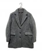 JOURNAL STANDARDジャーナルスタンダード）の古着「モヘアミックスロングシャギーコート」｜グレー