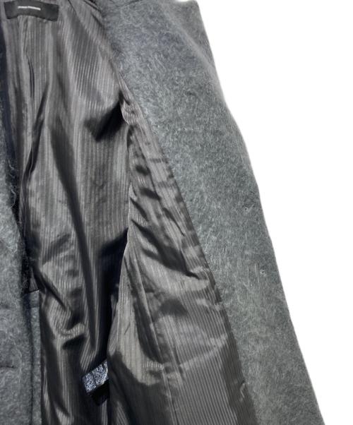 JOURNAL STANDARD（ジャーナルスタンダード）JOURNAL STANDARD (ジャーナルスタンダード) モヘアミックスロングシャギーコート グレー サイズ:-の古着・服飾アイテム