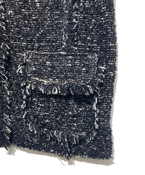 GALLARDA GALANTE（ガリャルダガランテ）GALLARDA GALANTE (ガリャルダガランテ) ツイードジレ ブラック サイズ:FREE 未使用品の古着・服飾アイテム