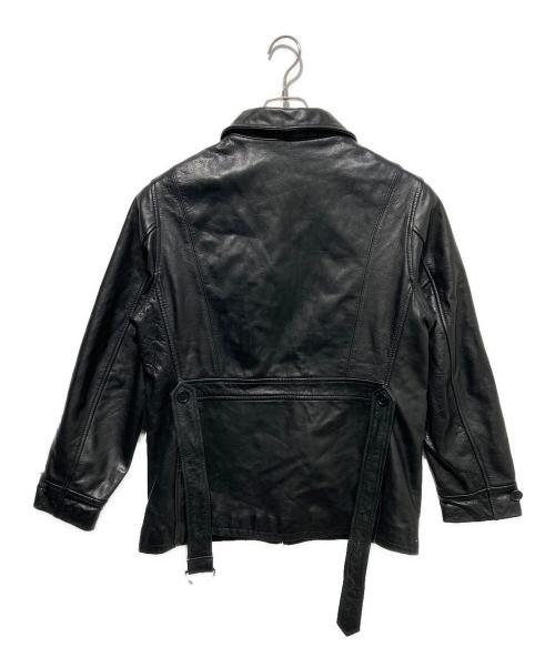 BANANA REPUBLIC（バナナリパブリック）BANANA REPUBLIC (バナナリパブリック) レザージャケット ブラック サイズ:Sの古着・服飾アイテム