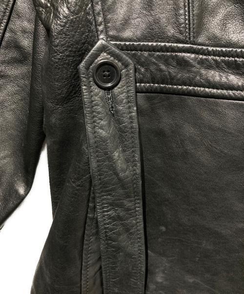 BANANA REPUBLIC（バナナリパブリック）BANANA REPUBLIC (バナナリパブリック) レザージャケット ブラック サイズ:Sの古着・服飾アイテム