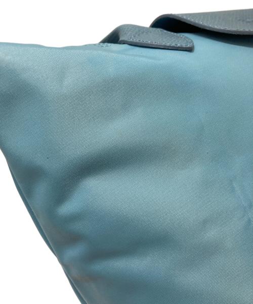 LONGCHAMP（ロンシャン）LONGCHAMP (ロンシャン) ルプリアージュ 折り畳みトートバッグ ブルーの古着・服飾アイテム