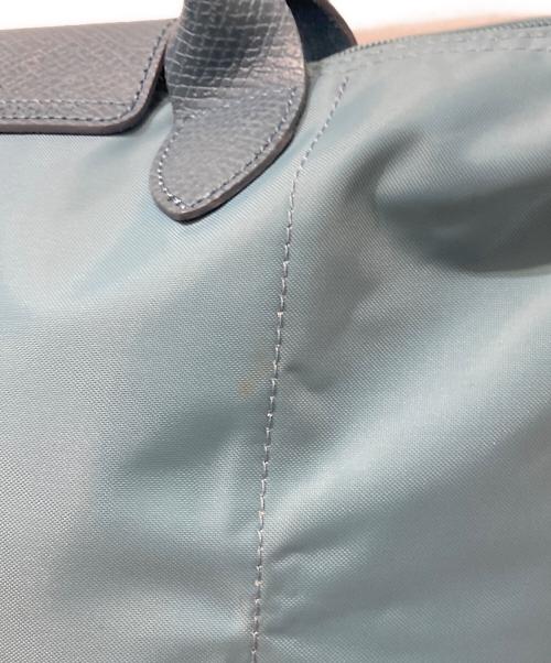 LONGCHAMP（ロンシャン）LONGCHAMP (ロンシャン) ルプリアージュ 折り畳みトートバッグ ブルーの古着・服飾アイテム