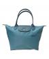 LONGCHAMP（ロンシャン）の古着「ルプリアージュ 折り畳みトートバッグ」｜ブルー