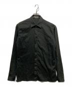 DIOR HOMMEディオール オム）の古着「比翼シャツ」｜ブラック