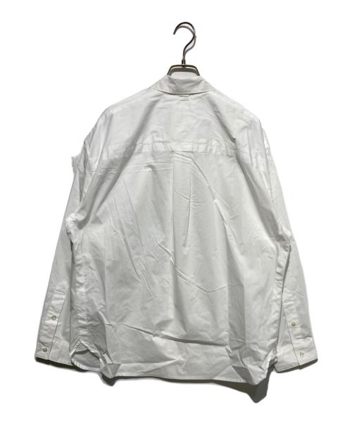 HERALBONY（ヘラルボニー）HERALBONY (ヘラルボニー) スカーフループ付きショートシャツ ホワイト サイズ:Fの古着・服飾アイテム