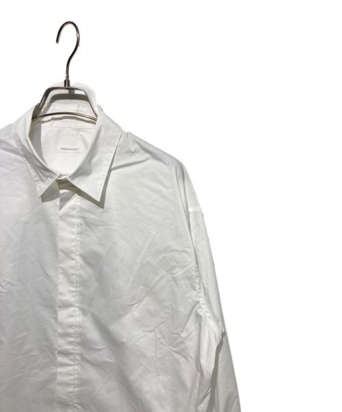 HERALBONY（ヘラルボニー）HERALBONY (ヘラルボニー) スカーフループ付きショートシャツ ホワイト サイズ:Fの古着・服飾アイテム