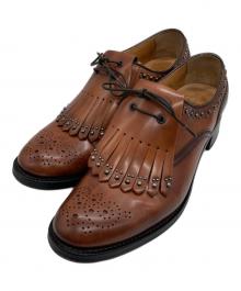 CHURCH'S（チャーチ）の古着「ISABEWA キルトタンシューズ」｜ブラウン