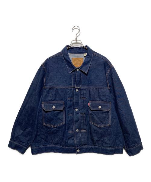 LEVI'S PReMIUM（リーバイス プレミアム）LEVI'S PReMIUM (リーバイス プレミアム) JOURNAL STANDARD relume (ジャーナルスタンダード レリューム) 別注 TYPE2 JKT Selvedge RIGID インディゴ サイズ:3XLの古着・服飾アイテム