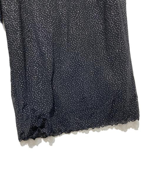 Couture d'adam（クチュールドアダム）COUTURE D'ADAM (クチュールドアダム) Stardust Sequin Parazzo Trousers ブラック サイズ:38の古着・服飾アイテム