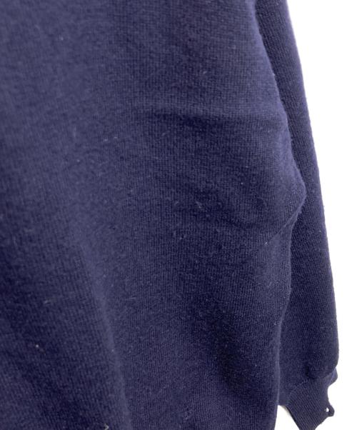 mill（ミル）mill (ミル) CRASH HENLEY NECK SWEATER ネイビーの古着・服飾アイテム