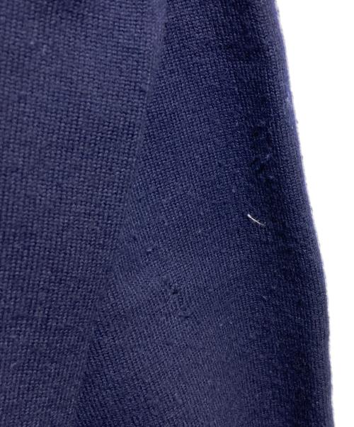 mill（ミル）mill (ミル) CRASH HENLEY NECK SWEATER ネイビーの古着・服飾アイテム