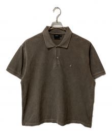 stussy（ステューシー）の古着「PIGMENT DYED PIQUE POLO」｜ブラウン