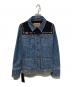LOUIS VUITTON（ルイ ヴィトン）の古着「リベット切替デニムジャケット」｜インディゴ