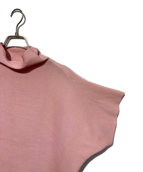 me ISSEY MIYAKE（ミーイッセイ ミヤケ）me ISSEY MIYAKE (ミーイッセイ ミヤケ) ドルマンプリーツカットソー ピンク サイズ:無しの古着・服飾アイテム