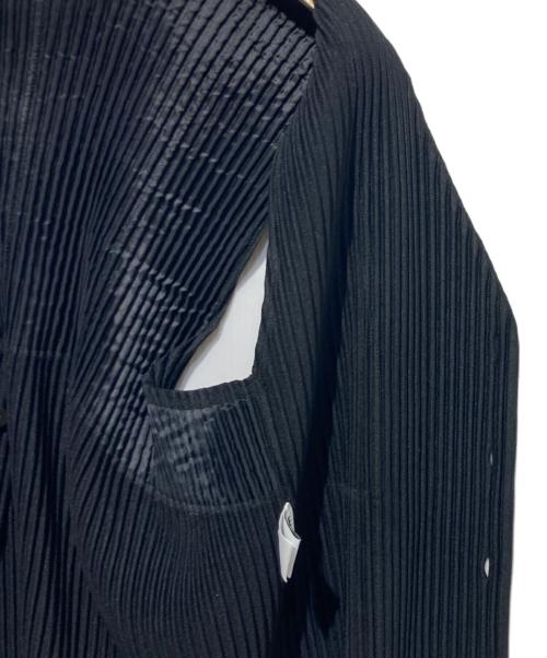 HOMME PLISSE ISSEY MIYAKE（オム プリッセ イッセイ ミヤケ）HOMME PLISSE ISSEY MIYAKE (オム プリッセ イッセイ ミヤケ) プリーツベスト ブラック サイズ:2の古着・服飾アイテム