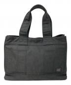 PORTERポーター）の古着「スモーキートートバッグ M」｜ブラック