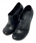 BALENCIAGAバレンシアガ）の古着「ヒールレザーブーティ」｜ブラック