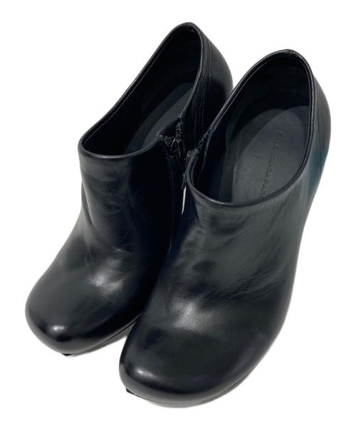 BALENCIAGA（バレンシアガ）BALENCIAGA (バレンシアガ) ヒールレザーブーティ ブラック サイズ:38の古着・服飾アイテム
