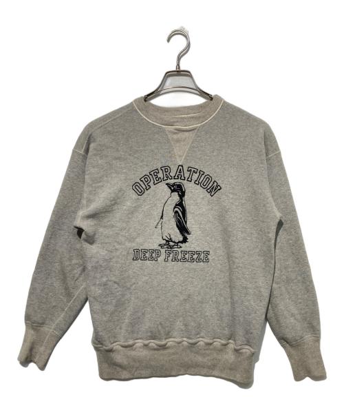 WAREHOUSE（ウエアハウス）WAREHOUSE (ウエアハウス) Lot 401 DEEP FREEZE スウェット グレー サイズ:40の古着・服飾アイテム