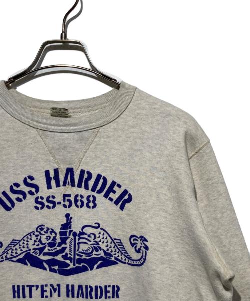 BUZZ RICKSON'S（バズリクソンズ）Buzz Rickson's (バズリクソンズ) U.S.S.HARDER スウェット グレー サイズ:Mの古着・服飾アイテム