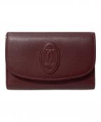 Cartierカルティエ）の古着「キーケース」｜ボルドー