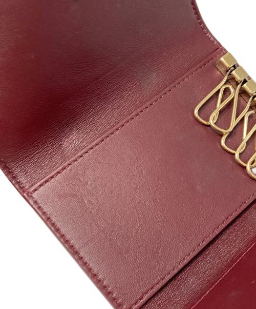 Cartier（カルティエ）Cartier (カルティエ) キーケース ボルドーの古着・服飾アイテム