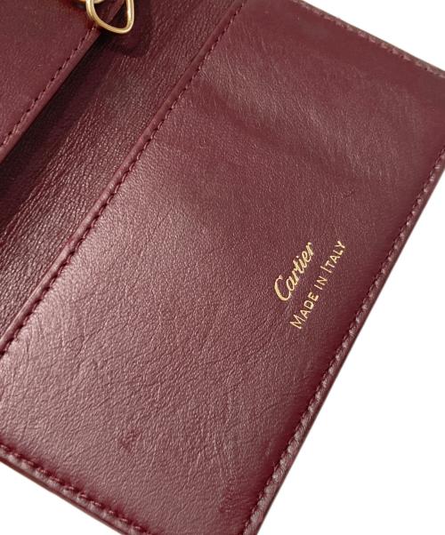 Cartier（カルティエ）Cartier (カルティエ) キーケース ボルドーの古着・服飾アイテム