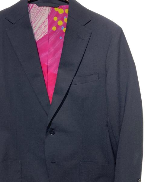 HERALBONY（ヘラルボニー）HERALBONY (ヘラルボニー) テーラードジャケット ブラック サイズ:Mの古着・服飾アイテム