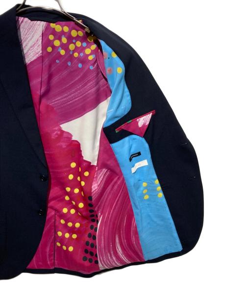 HERALBONY（ヘラルボニー）HERALBONY (ヘラルボニー) テーラードジャケット ブラック サイズ:Mの古着・服飾アイテム