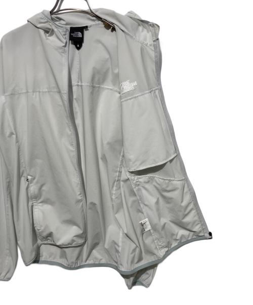 THE NORTH FACE（ザ ノース フェイス）THE NORTH FACE (ザ ノース フェイス) マウンテンソフトシェルフーディ ライトグレー サイズ:Lの古着・服飾アイテム