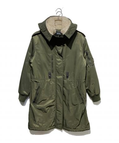 中古・古着通販】DIESEL (ディーゼル) 裏ボアフーデットコート