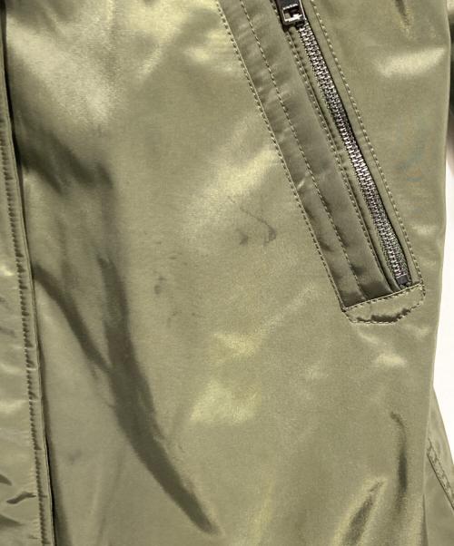 DIESEL（ディーゼル）DIESEL (ディーゼル) 裏ボアフーデットコート グリーン サイズ:Lの古着・服飾アイテム